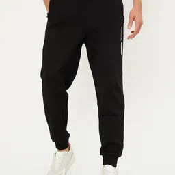 max Boys Solid Joggers Trousers-image-89