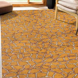 Kaleen India Gold Polyester Carpets-image-79