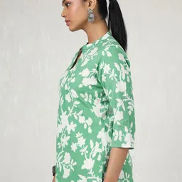 Soch Mandarin Collar Printed Tunic image 5