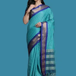 yourwish Woven Design Zari Art Silk Garad Saree-image-85