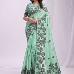 Astita Floral Woven Design Saree-24