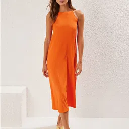Trendyol Sheath Midi Dress-image-72