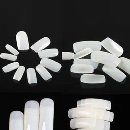 YELGO Set of 100 Artificial Reusable Nails With Nail Glue image 2