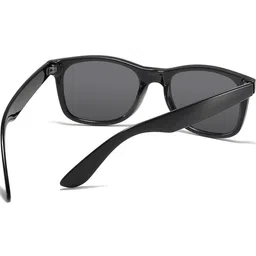 Arzonai Unisex Black Lens & Black Wayfarer Sunglasses with UV Protected Lens-picture-38