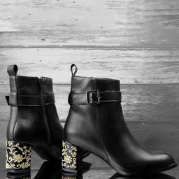 riffway Women Casual Block-Heeled Chelsea Boots-23
