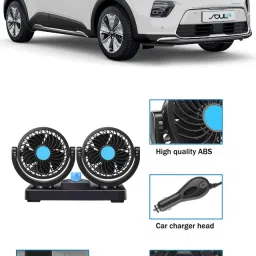 Car Fan with USB Charging 12V 360 Head 2 Speed for All Auto Vehicles AG-159 Car Interior Fan-image-36