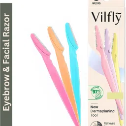 Eyebrow & Facial Razor for Women|Chin, Upperlip, Sideburns, Forehead | Reusable, Women-image-78