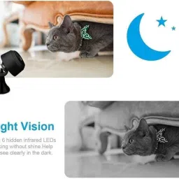 Ervmtech Mini Spy Camera Magnet WiFi Hidden Camera Wireless Portable Long Time Recording Security Camera image 2