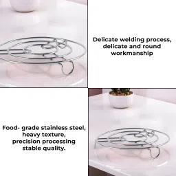 homestic 104HT37930 Chrome Trivet image 2