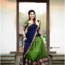 Self Design Semi Stitched Lehenga Choli-image-65