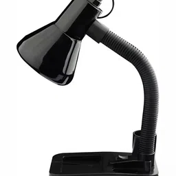 SPARK WORLD Black Metal Contemporary Bell Shaped Table Lamp-55