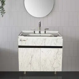 32 INCH BATHROOM VANITY WASH BASIN TABLE TOP BASIN WHITE STONE STYV0033 Table Top Basin-image-44