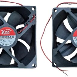 TNA2Z ELECTRONICS 2pec 12V DC Cabinet Fan (90*90*25 MM) Cooling fan Cooling Fan Cabinet (Black) Cooling Fan Cabinet Cooler-picture-30