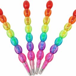 Pearls Moti Design Non-Sharpening Stacking Pencil for Kids, Birthday Party Pencil-image-37