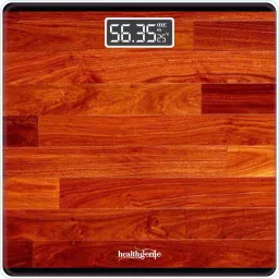 Healthgenie Digital Weight Machine Thick Tempered Glass LCD Display With 3 Years Warranty Weighing Scale-0