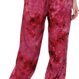 Tie & dye Rayon Women Harem Pants-image-15