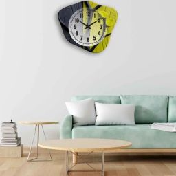 olive tree 14.5 Inches Abstract Wooden Clock-picture-0
