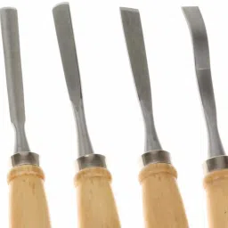 frkb 12Pcs Wood Carving Chisel Set for Cutting and Carving Wood Firmer Chisel Set image 4