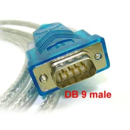 Sancy USB to RS232 Serial PDA 9 pin DB9 Cable Converter USB Adapter used to connect Lan Adapter image 2