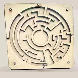 shalafi Wooden Ball-in-a-Maze Puzzle Board Mind Games, Brain Teaser for Growing Child-picture-7