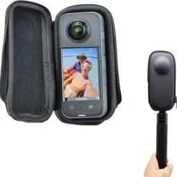 Yantralay Portable Hard Carrying Travel Case Compatible for Insta 360 One X/X2 AccessoriesCamera Bag-image-4