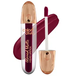 Color Diva Superstay Matte Liquid Lipstick- 5.5 ml- Wicked Glazed-107-12