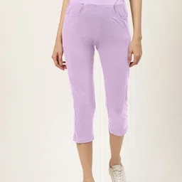 BRINNS Women High-Rise Pure Cotton Capris-56