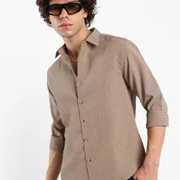 Campus Sutra Men Comfort Opaque Casual Shirt-image-94