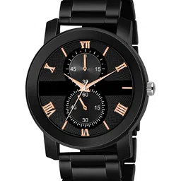 Gopal Shopcart Patterned Dial & Textured Straps Analogue Watch PEDO C9BLK NEW PU-image-89