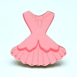 Pinch of Pretty Pink Wooden Dress Knob-17