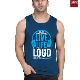SLOWLORIS Men Pack Of 2 Typography Printed Round Neck Cotton Slim Fit T-shirts-image-89