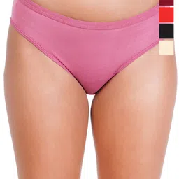 Liigne Pack Of 5 Mid-Rise Basic Briefs VCPC2123-XS-image-71
