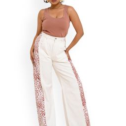 DAYER Women Comfort Wide Leg High-Rise Jeans-image-29