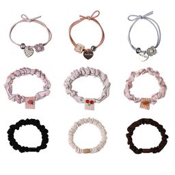 Jewelz Girls Set of 9 Beaded Ponytail Holders image 3
