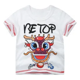 StyleCast Kids Typography Printed Applique T-shirt-15