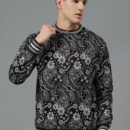 GO DEVIL Men Printed Pullover Sweatshirt-picture-55