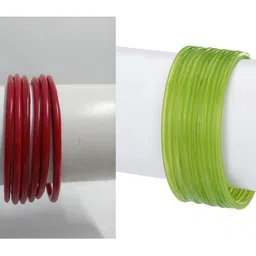 1ST TIME Set Of 18 Red Alloy Bangles-picture-15