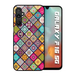 QRIOH Floral Printed Samsung Galaxy F16 5G Silicone Back Case-picture-49