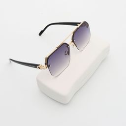 PELLE LUXUR Women Rectangle Sunglasses with UV Protected Lens PL25GS144-image-45