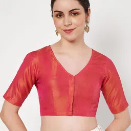studio rasa V-Neck Saree Blouse-picture-24