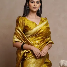 Subham Woven Design Zari Banarasi Saree-50