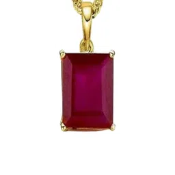 GenZcomplex Pink Gold-Plated Square Pendants-17