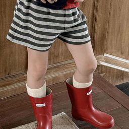 LULU & SKY Girls Striped Loose Fit High-Rise Technology Shorts-image-40