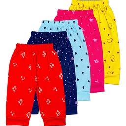 Surfbae Kids Pack Of 5 Printed Relaxed FitJoggers-40