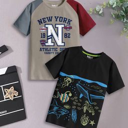 BAESD Boys 2 Pure Cotton T-shirt-image-90
