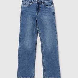 max Girls Cotton Mid-Rise Light Fade Jeans-picture-19