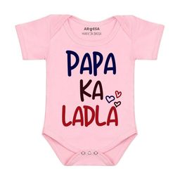 Arvesa Papa Ka Ladla Printed Bodusuit-image-90