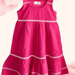 Peekaaboo Kids Fit & Flare Dress-image-47