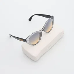PELLE LUXUR Unisex Round with UV Protected Lens Sunglasses PL25GS294-image-75