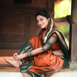 R K INFINITIVE Woven Design Semi-Stitched Lehenga & Unstitched Blouse With Dupatta-28